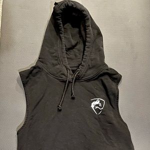Alphalete cut off hoodie. Great used condition